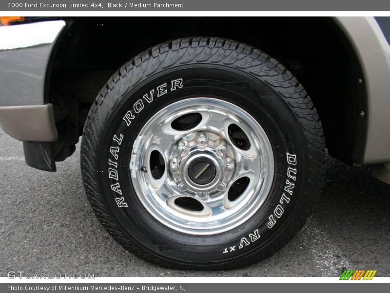 Black / Medium Parchment 2000 Ford Excursion Limited 4x4