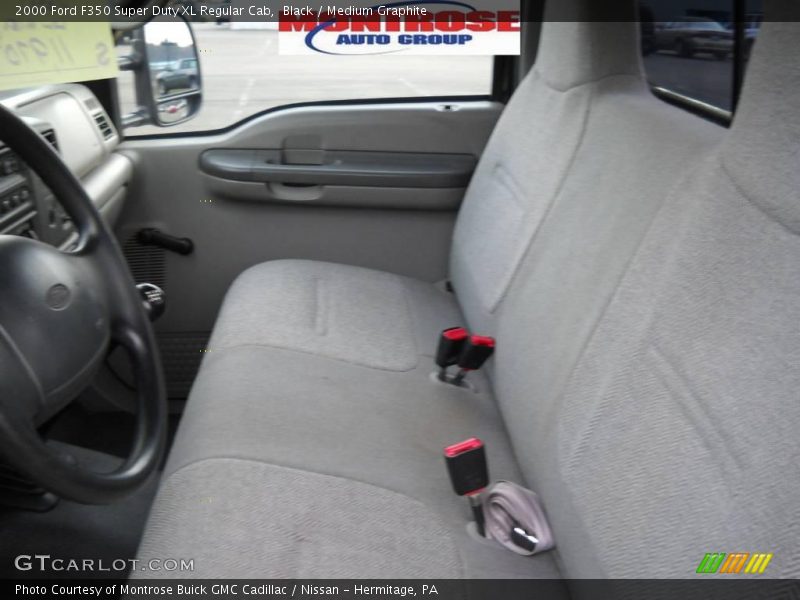 Black / Medium Graphite 2000 Ford F350 Super Duty XL Regular Cab
