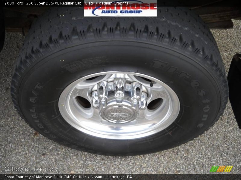 Black / Medium Graphite 2000 Ford F350 Super Duty XL Regular Cab
