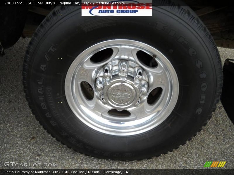 Black / Medium Graphite 2000 Ford F350 Super Duty XL Regular Cab