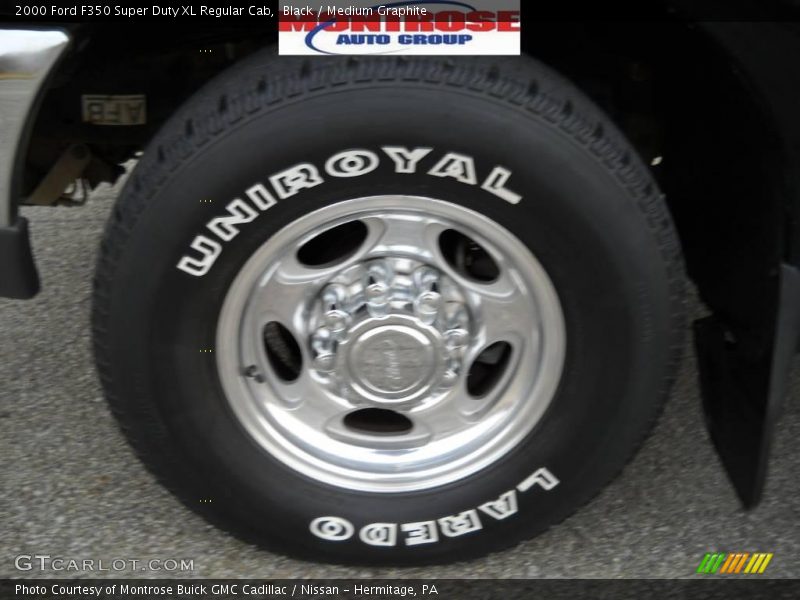 Black / Medium Graphite 2000 Ford F350 Super Duty XL Regular Cab