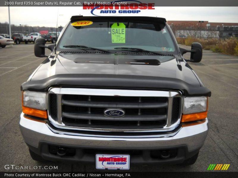 Black / Medium Graphite 2000 Ford F350 Super Duty XL Regular Cab