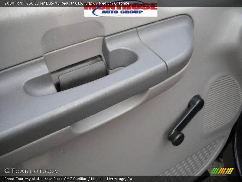 Black / Medium Graphite 2000 Ford F350 Super Duty XL Regular Cab