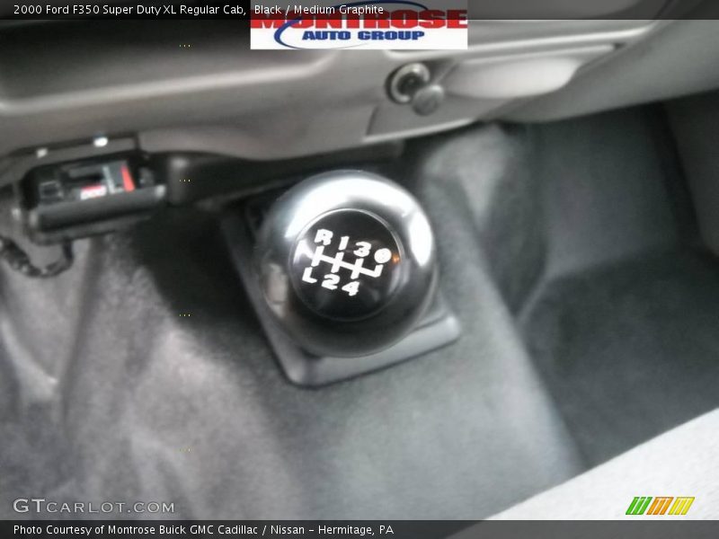 Black / Medium Graphite 2000 Ford F350 Super Duty XL Regular Cab