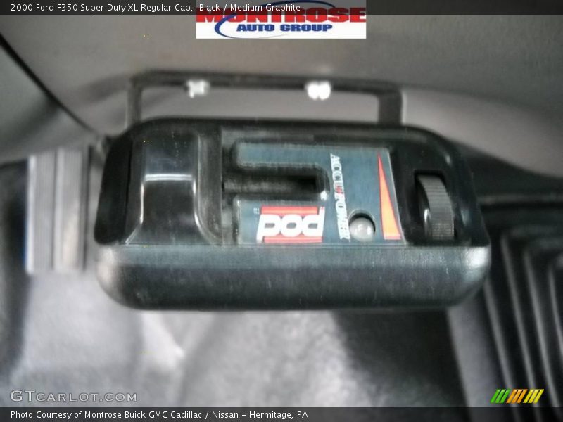Black / Medium Graphite 2000 Ford F350 Super Duty XL Regular Cab