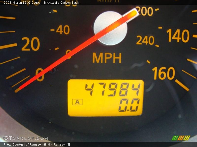 Brickyard / Carbon Black 2003 Nissan 350Z Coupe