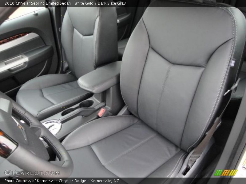 White Gold / Dark Slate Gray 2010 Chrysler Sebring Limited Sedan