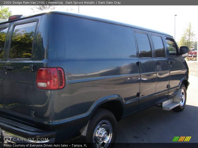 Dark Spruce Metallic / Dark Slate Gray 2003 Dodge Ram Van 2500 Commercial