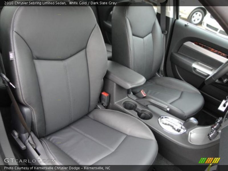 White Gold / Dark Slate Gray 2010 Chrysler Sebring Limited Sedan