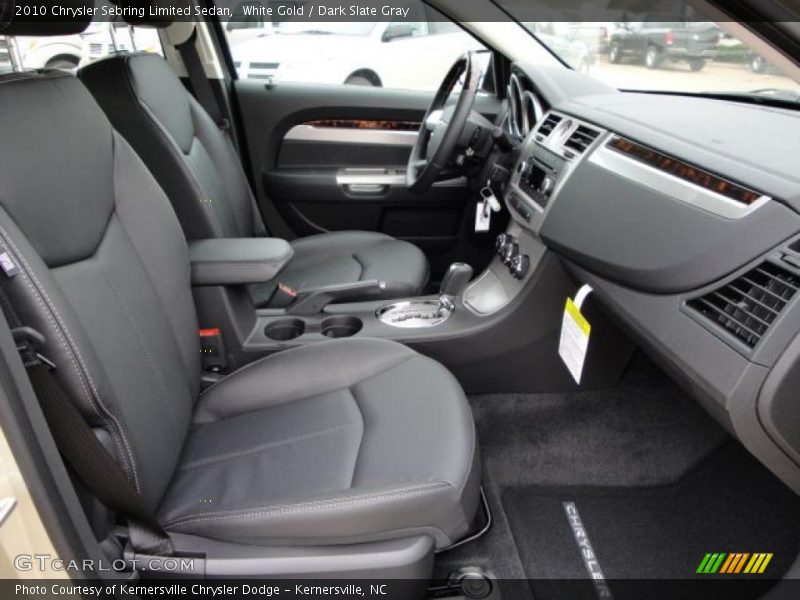 White Gold / Dark Slate Gray 2010 Chrysler Sebring Limited Sedan