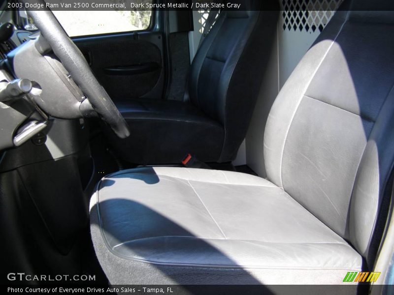 Dark Spruce Metallic / Dark Slate Gray 2003 Dodge Ram Van 2500 Commercial