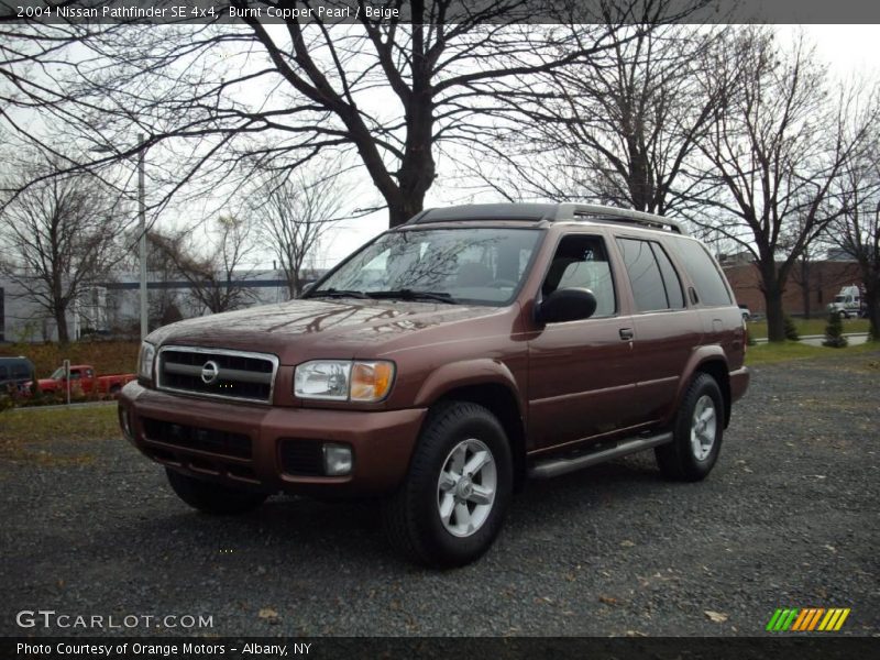 Burnt Copper Pearl / Beige 2004 Nissan Pathfinder SE 4x4