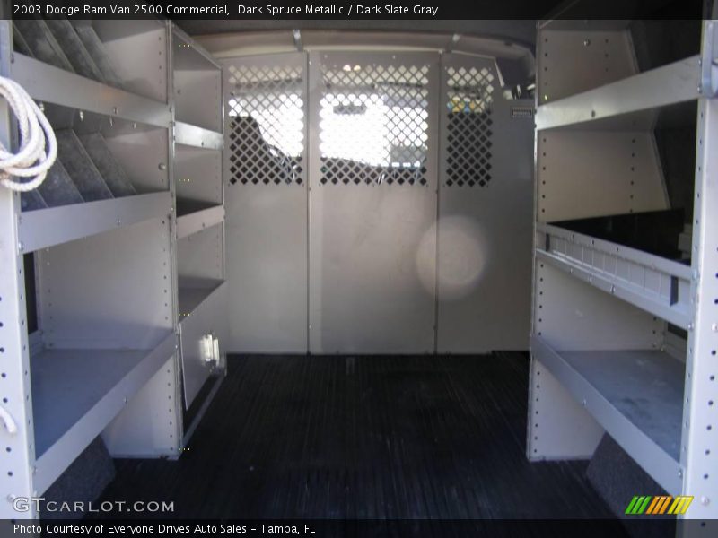 Dark Spruce Metallic / Dark Slate Gray 2003 Dodge Ram Van 2500 Commercial