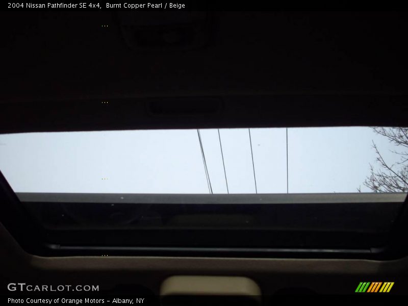 Burnt Copper Pearl / Beige 2004 Nissan Pathfinder SE 4x4