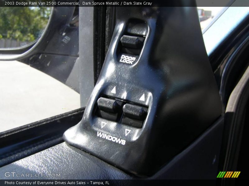 Dark Spruce Metallic / Dark Slate Gray 2003 Dodge Ram Van 2500 Commercial
