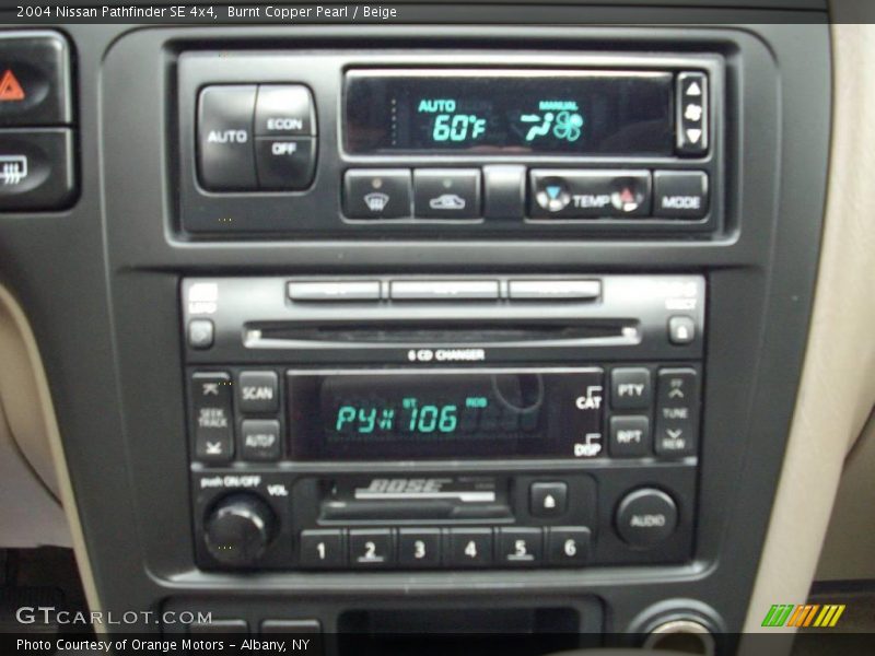 Burnt Copper Pearl / Beige 2004 Nissan Pathfinder SE 4x4