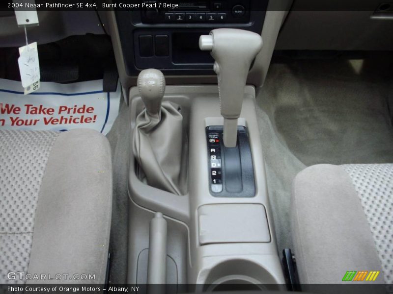 Burnt Copper Pearl / Beige 2004 Nissan Pathfinder SE 4x4
