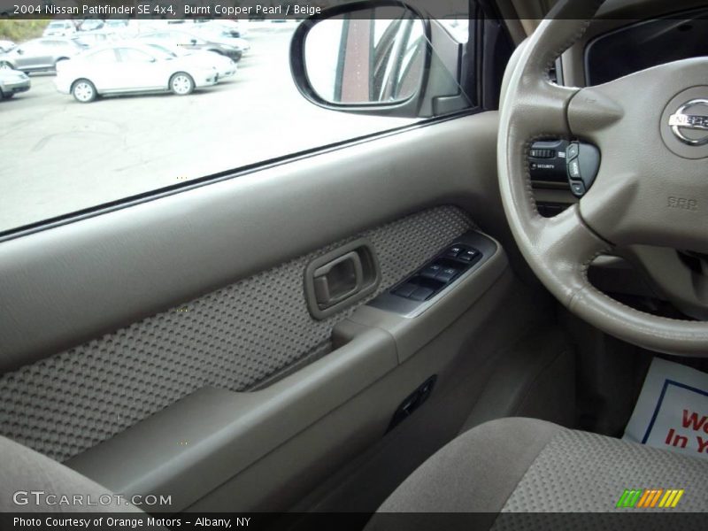 Burnt Copper Pearl / Beige 2004 Nissan Pathfinder SE 4x4