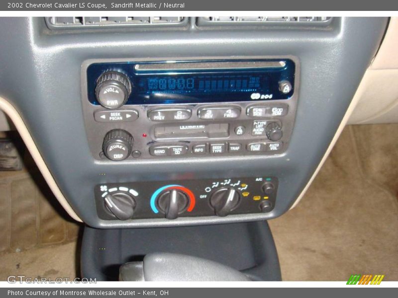 Sandrift Metallic / Neutral 2002 Chevrolet Cavalier LS Coupe