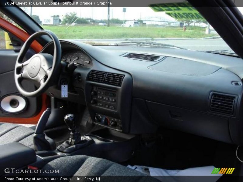 Sunburst Orange / Graphite 2004 Chevrolet Cavalier Coupe
