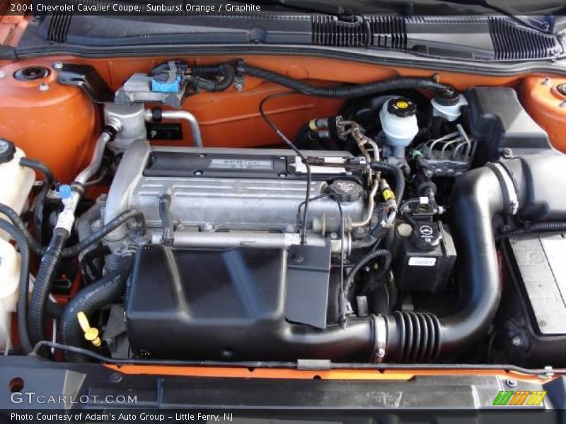 Sunburst Orange / Graphite 2004 Chevrolet Cavalier Coupe