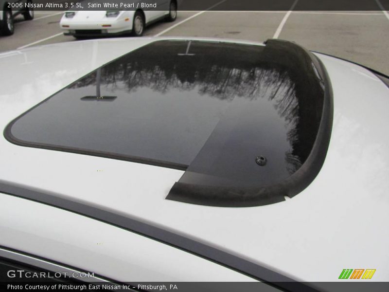 Satin White Pearl / Blond 2006 Nissan Altima 3.5 SL