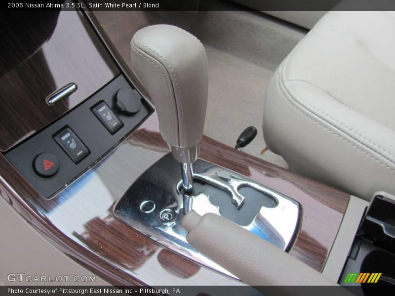 Satin White Pearl / Blond 2006 Nissan Altima 3.5 SL