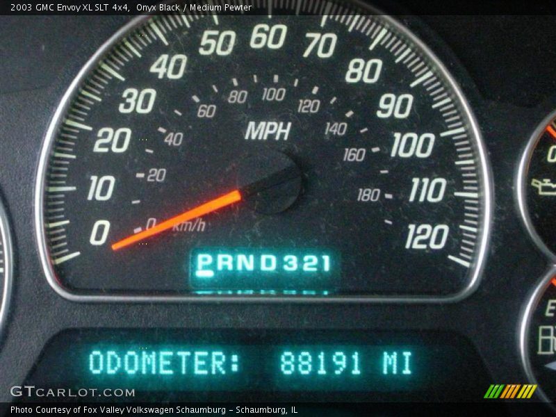 Onyx Black / Medium Pewter 2003 GMC Envoy XL SLT 4x4