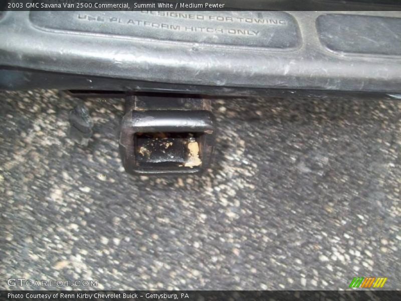 Summit White / Medium Pewter 2003 GMC Savana Van 2500 Commercial