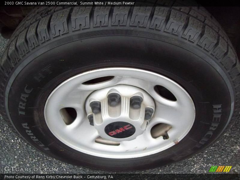 Summit White / Medium Pewter 2003 GMC Savana Van 2500 Commercial