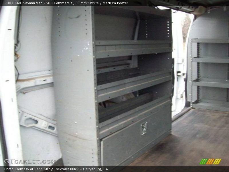 Summit White / Medium Pewter 2003 GMC Savana Van 2500 Commercial