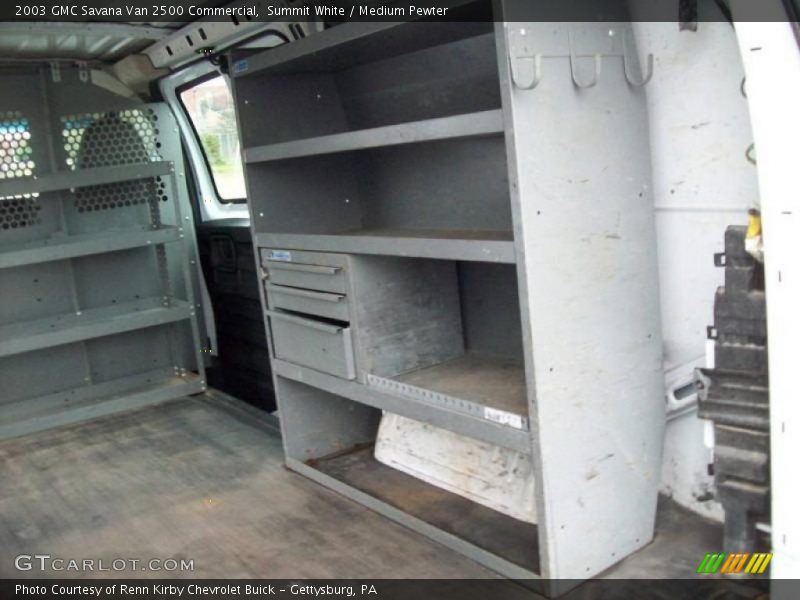 Summit White / Medium Pewter 2003 GMC Savana Van 2500 Commercial