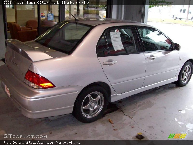 Munich Silver Metallic / Black 2002 Mitsubishi Lancer OZ Rally