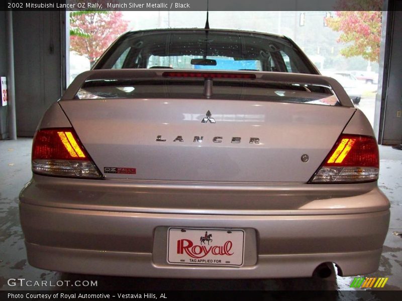 Munich Silver Metallic / Black 2002 Mitsubishi Lancer OZ Rally