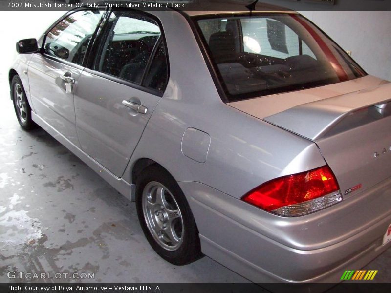 Munich Silver Metallic / Black 2002 Mitsubishi Lancer OZ Rally