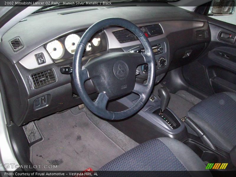 Munich Silver Metallic / Black 2002 Mitsubishi Lancer OZ Rally