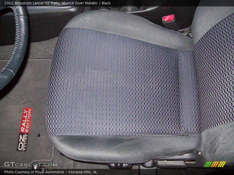 Munich Silver Metallic / Black 2002 Mitsubishi Lancer OZ Rally