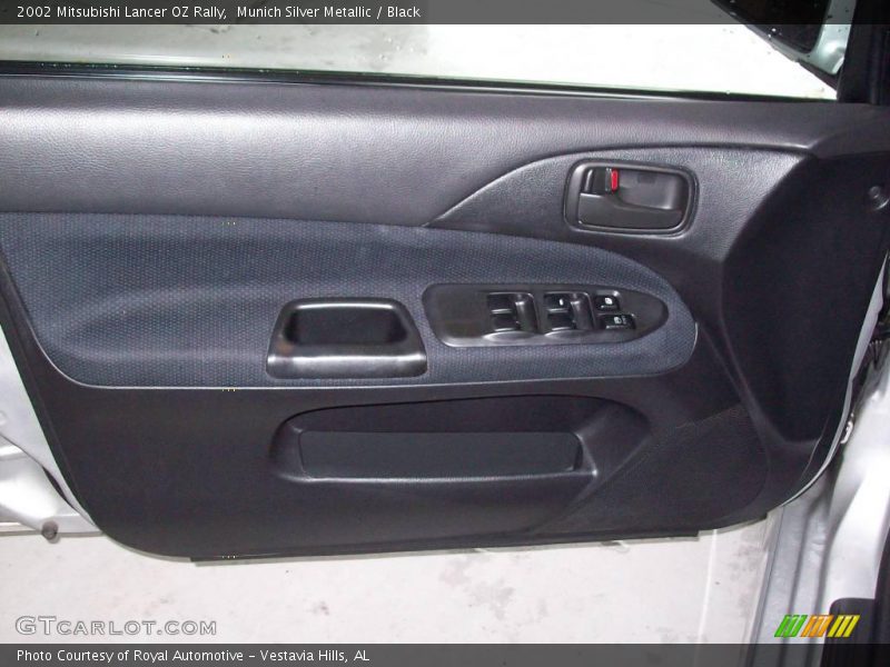 Munich Silver Metallic / Black 2002 Mitsubishi Lancer OZ Rally
