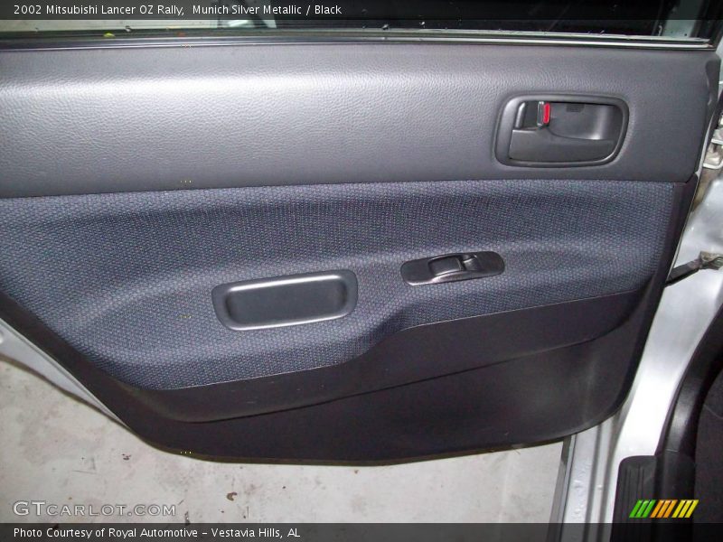 Munich Silver Metallic / Black 2002 Mitsubishi Lancer OZ Rally