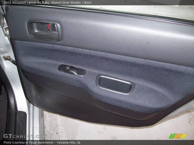 Munich Silver Metallic / Black 2002 Mitsubishi Lancer OZ Rally