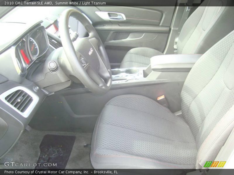 Summit White / Light Titanium 2010 GMC Terrain SLE AWD