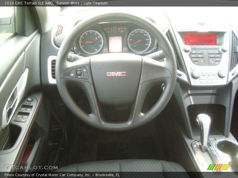 Summit White / Light Titanium 2010 GMC Terrain SLE AWD