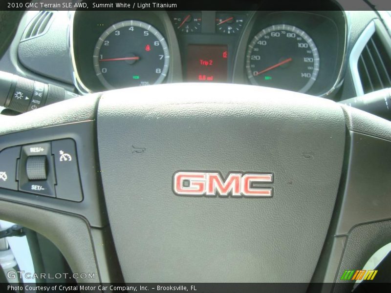 Summit White / Light Titanium 2010 GMC Terrain SLE AWD