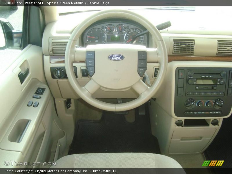 Spruce Green Metallic / Pebble Beige 2004 Ford Freestar SEL