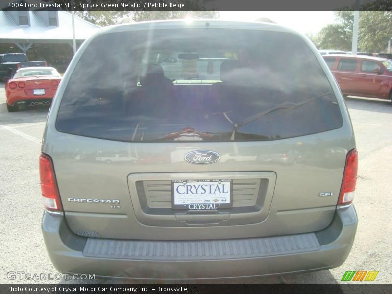 Spruce Green Metallic / Pebble Beige 2004 Ford Freestar SEL