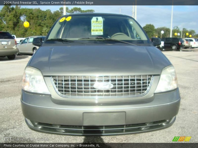 Spruce Green Metallic / Pebble Beige 2004 Ford Freestar SEL