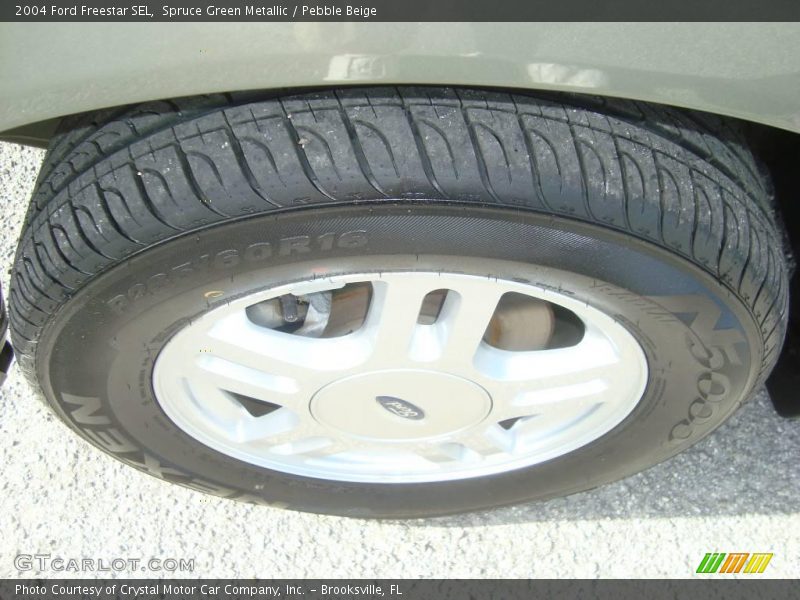 Spruce Green Metallic / Pebble Beige 2004 Ford Freestar SEL