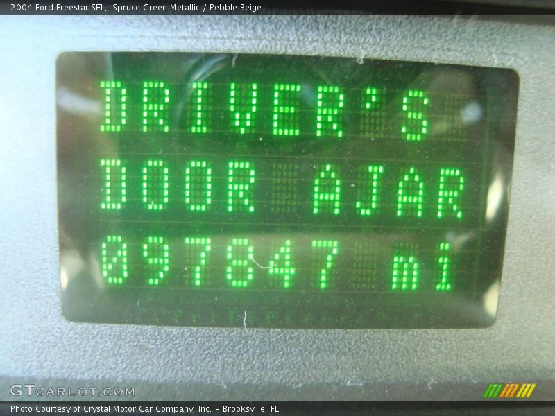 Spruce Green Metallic / Pebble Beige 2004 Ford Freestar SEL