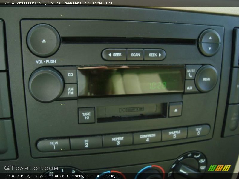 Spruce Green Metallic / Pebble Beige 2004 Ford Freestar SEL
