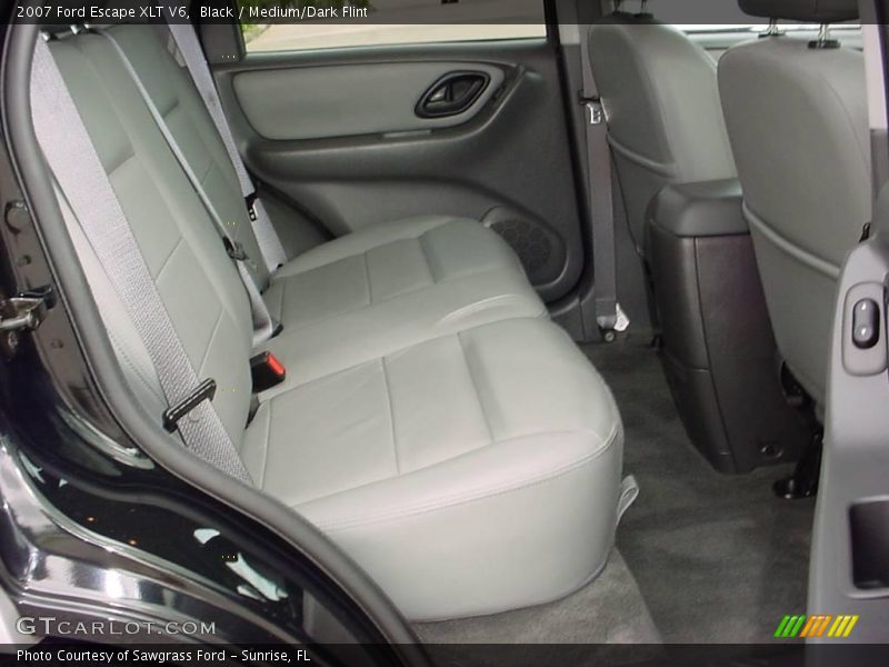 Black / Medium/Dark Flint 2007 Ford Escape XLT V6